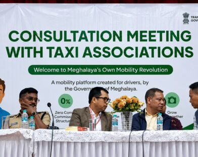 Transport Department Consults Stakeholders on Meghalaya Mobility App; Taxi and Auto Unions Seek Wider Discussions