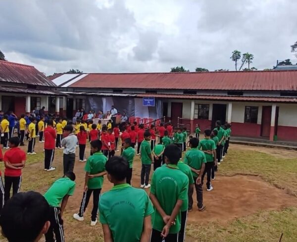 92-Year-Old Nongthymmai Govt LP School Gets New Toilet Facility