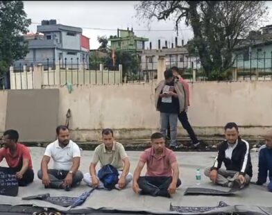 Five Pressure Groups Stage Sit-In in Khliehriat, Demand Cancellation of Shree Cement Public Hearing