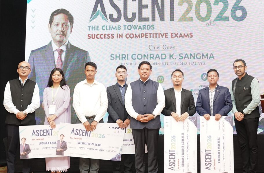 UPSC prelims candidates get Rs 50,000 each from Meghalaya CM