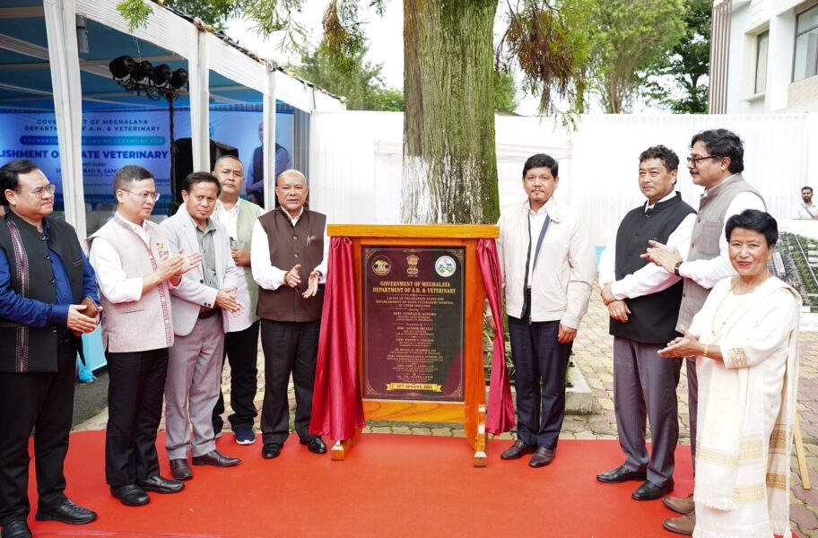 Foundation laid for modern state veterinary hospital at Upper Shillong