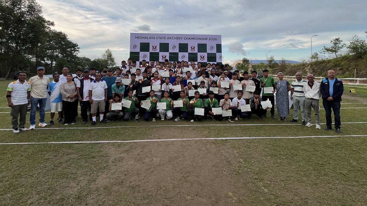 South West Khasi Hills Lead Medal Tally in Indian Round at State Archery Championship