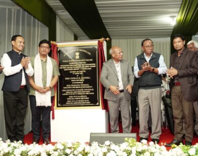 Meghalaya CM lays foundation stone for major road upgrade in SWKH