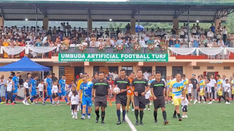 Ri Bhoi Inaugurates First Artificial Turf Football Ground at Umbuda