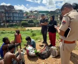 KSU Detains Suspected Outsiders at Umshyrpi, Hands Them Over to Police