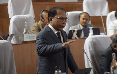 Mukul Dissatisfied With PWD Minister’s Reply on NLCPR Road Project