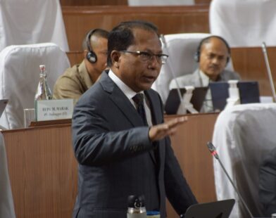 Mukul Dissatisfied With PWD Minister’s Reply on NLCPR Road Project