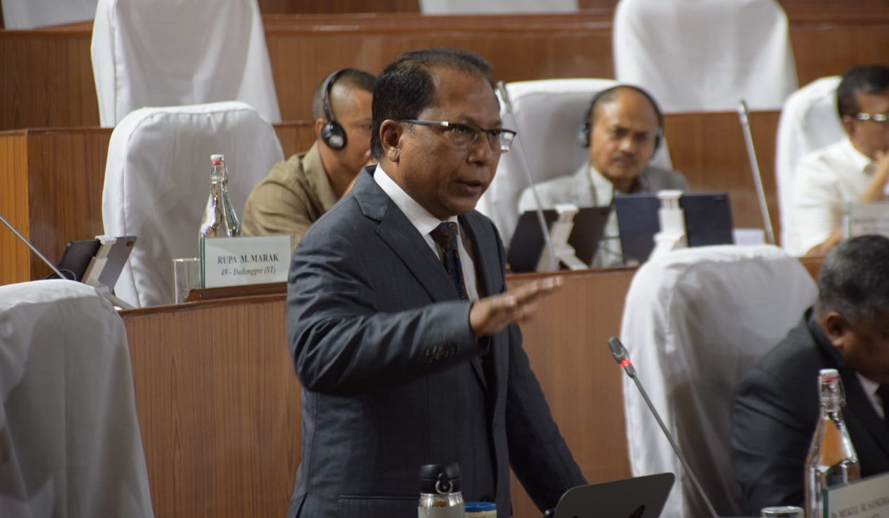 Mukul Dissatisfied With PWD Minister’s Reply on NLCPR Road Project