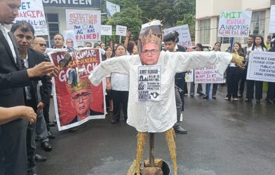 Meghalaya Lawyers Protest, Demand Removal of Advocate General Amit Kumar