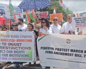 FCRA Changes Spark Shillong Protest; Congress Warns Centre Against Hurting Missionary Institutions