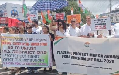 FCRA Changes Spark Shillong Protest; Congress Warns Centre Against Hurting Missionary Institutions