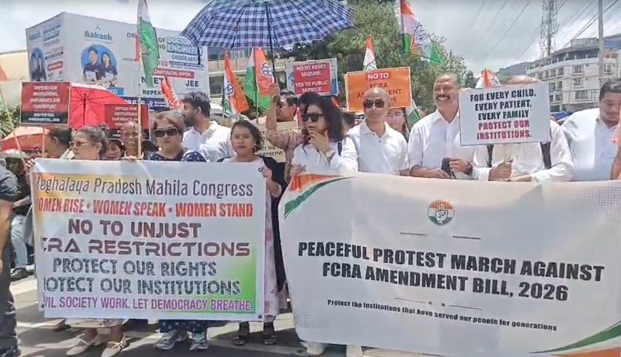 FCRA Changes Spark Shillong Protest; Congress Warns Centre Against Hurting Missionary Institutions
