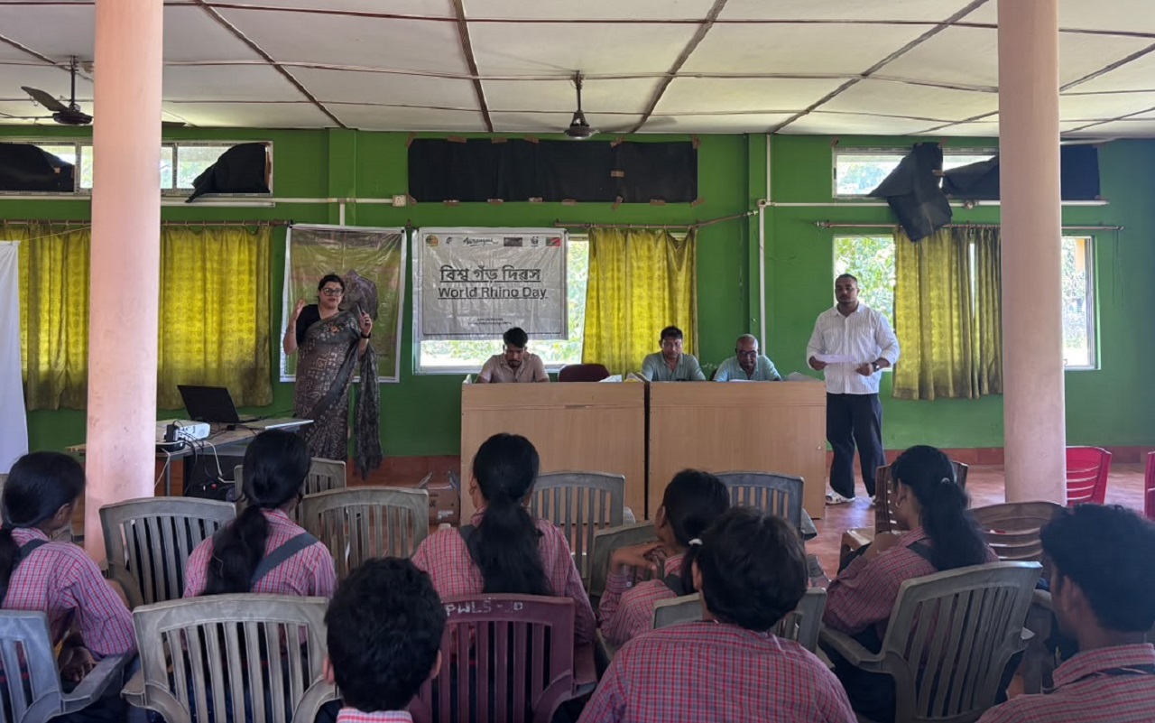 World Rhino Day Celebrated at Pobitora in Memory of Muna Wala
