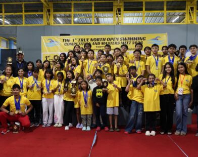 Rising Swimming Talent Shines at 1st True North Open Swimming Competition