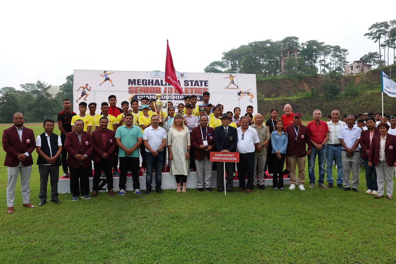 Ri-Bhoi Top Meghalaya State Senior Athletics Championship 2026