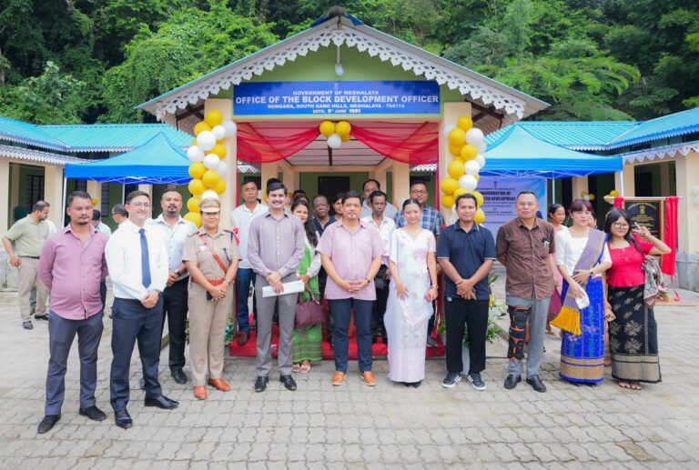 Meghalaya CM inaugurates Rongara Block Complex, hails MLA's efforts
