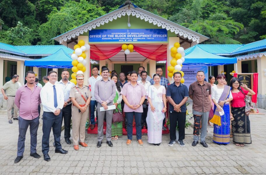 Meghalaya CM inaugurates Rongara Block Complex, hails MLA's efforts
