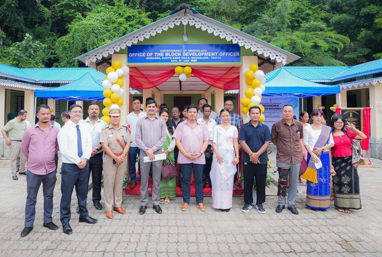 Meghalaya CM inaugurates Rongara Block Complex, hails MLA's efforts