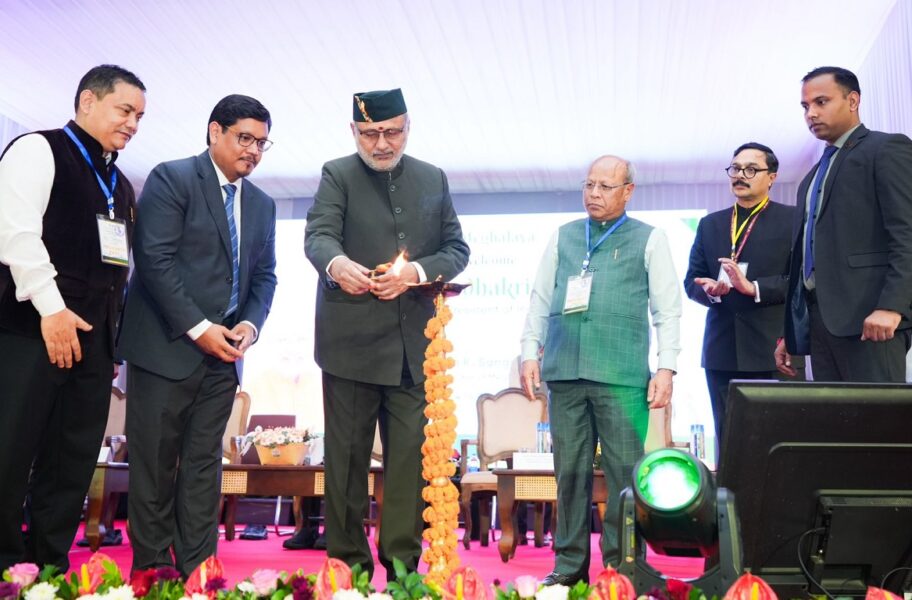 Conrad Welcomes Vice-President to Meghalaya, Highlights State’s Transformation and Community Strength