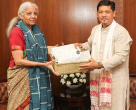 Conrad, Himanta meet Sitharaman; seek boost for NE infra funding