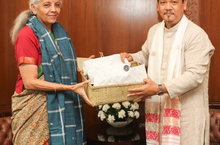 Conrad, Himanta meet Sitharaman; seek boost for NE infra funding