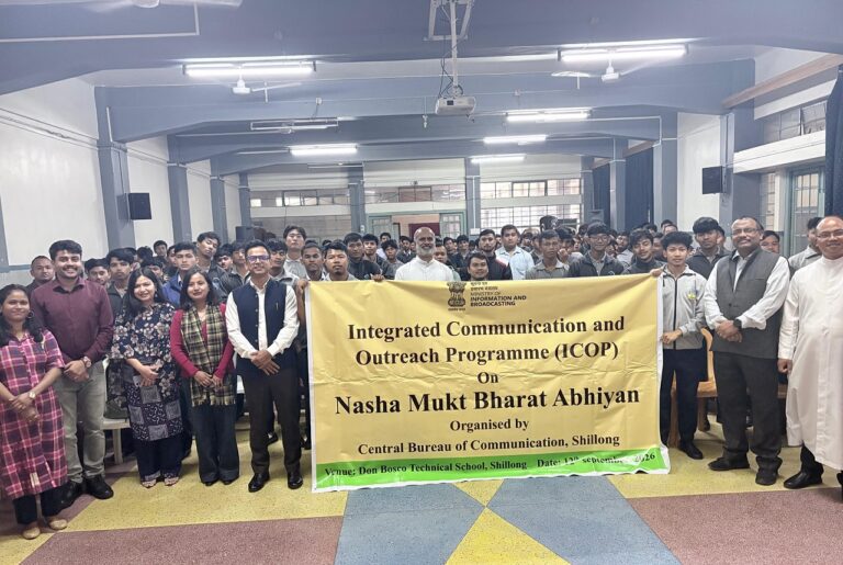 CBC Shillong Organises Awareness Programme on Nasha Mukt Bharat Abhiyan