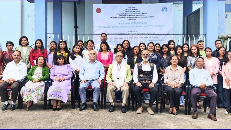 Prasar Bharati Conducts Two-Day Training on On-Air Excellence in Shillong