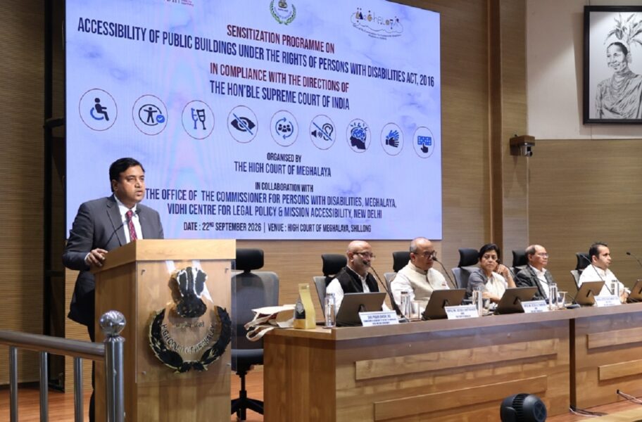 High Court of Meghalaya Conducts Programme on Public Building Accessibility Under RPwD Act