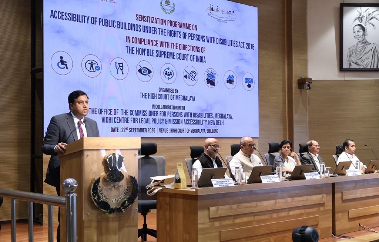 High Court of Meghalaya Conducts Programme on Public Building Accessibility Under RPwD Act