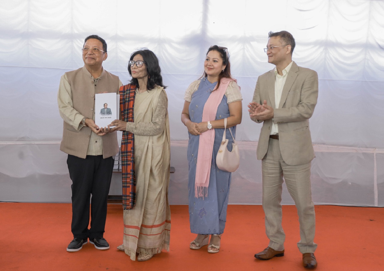 Speaker Thomas A Sangma Releases Book on Former Chief Minister Late BB Lyngdoh