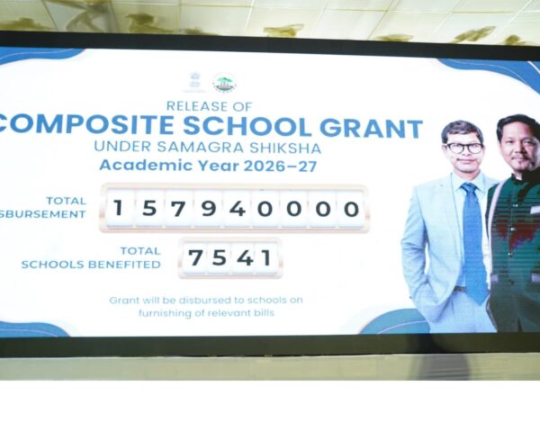 Meghalaya CM lays base for MBoSE regional office, inaugurates 81 school infra projects