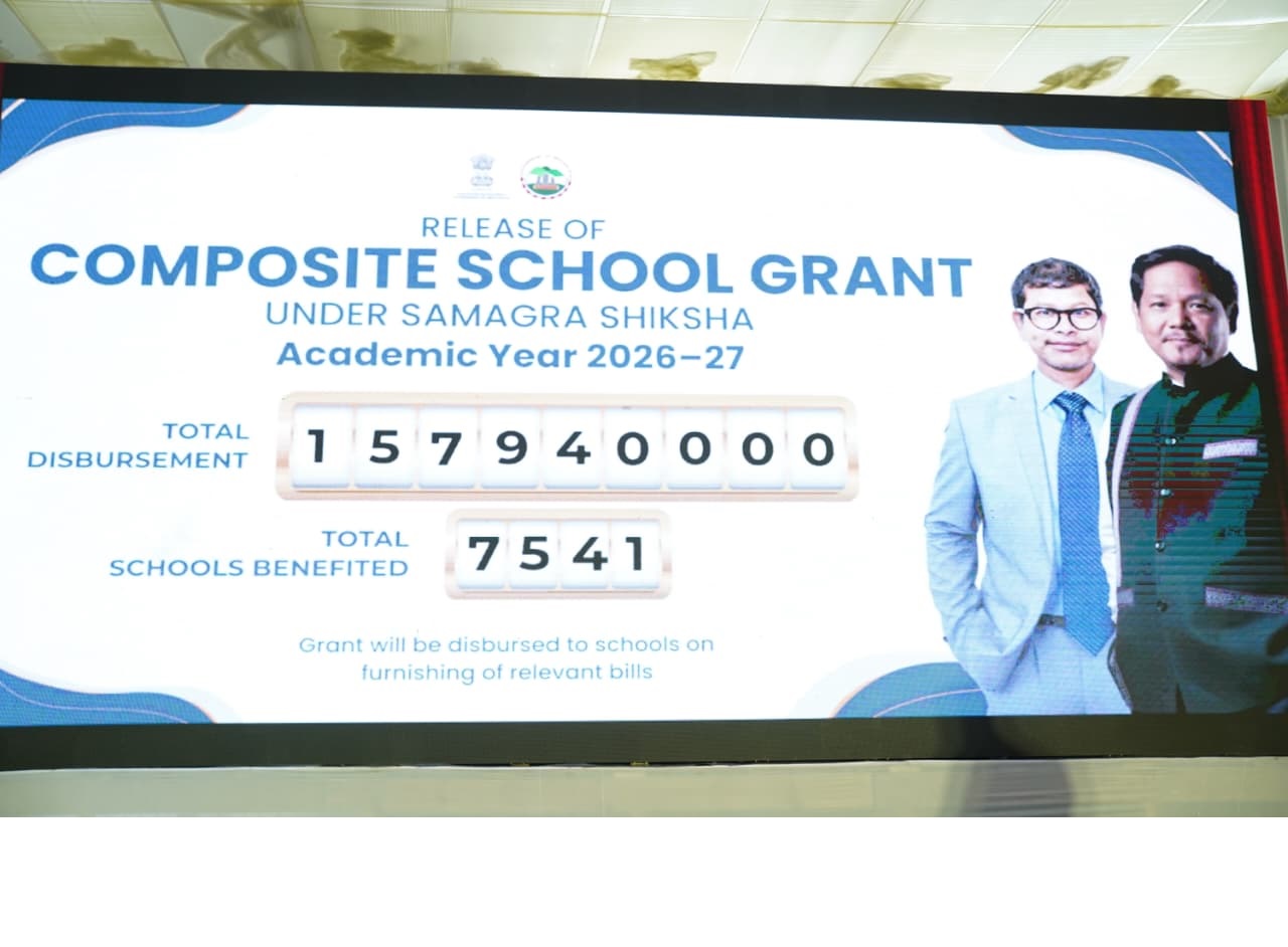 Meghalaya CM lays base for MBoSE regional office, inaugurates 81 school infra projects