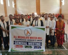 Erwin Syiem Sutnga Urges Muster-Roll Workers to Remain United, Pursue Lawful Means