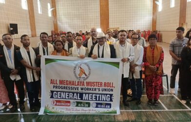 Erwin Syiem Sutnga Urges Muster-Roll Workers to Remain United, Pursue Lawful Means