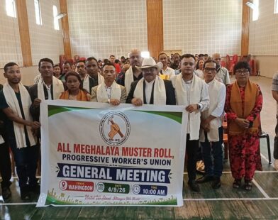 Erwin Syiem Sutnga Urges Muster-Roll Workers to Remain United, Pursue Lawful Means