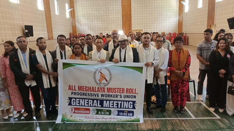 Erwin Syiem Sutnga Urges Muster-Roll Workers to Remain United, Pursue Lawful Means