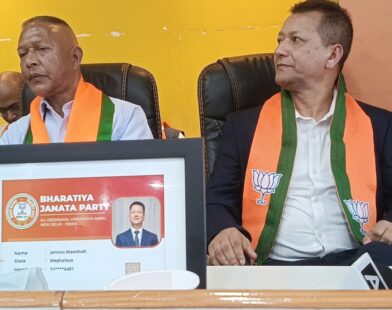 BJP Must Champion Meghalaya’s Genuine Concerns, Press Government for Action: Jemino Mawthoh