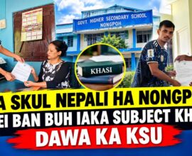 KSU Demands Khasi Subject in Nongpoh Nepali Secondary School