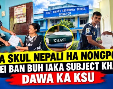 KSU Demands Khasi Subject in Nongpoh Nepali Secondary School