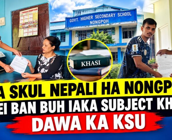 KSU Demands Khasi Subject in Nongpoh Nepali Secondary School