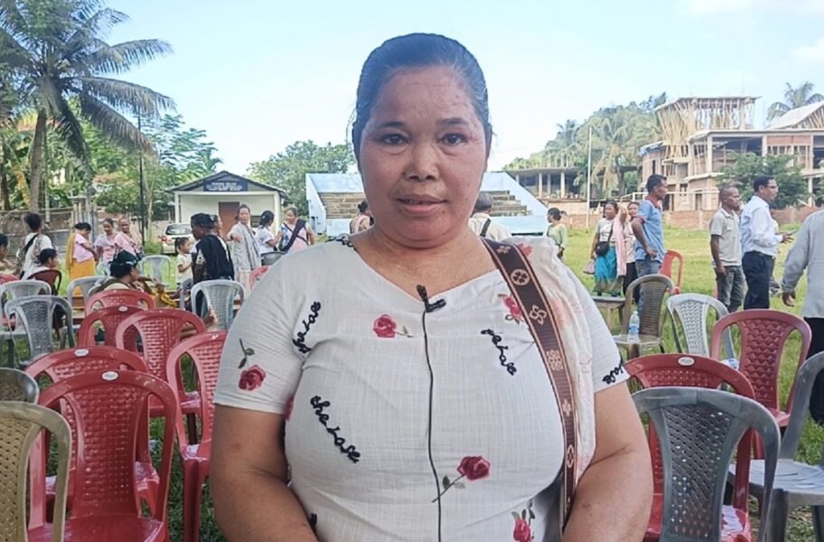 Woman Leader Confronts Assam Police, Vows to Defend Maikhuli Land