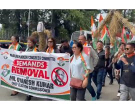meghalaya-congress-joins-nationwide-protest-demands-cec-gyanesh-kumars-resignation