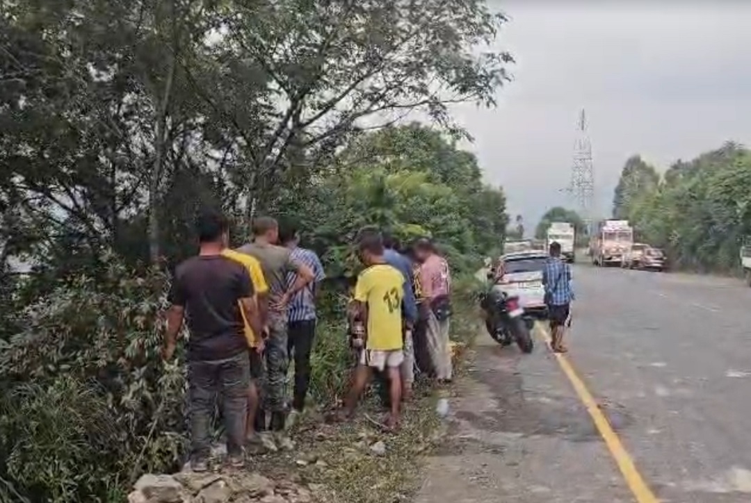 Tourist Taxi Plunges into Gorge at Puriang; Driver Killed, Five Injured