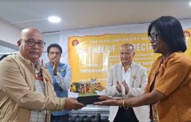 ICFAI University Meghalaya Releases Special Postal Cover to Mark Contribution to Higher Education