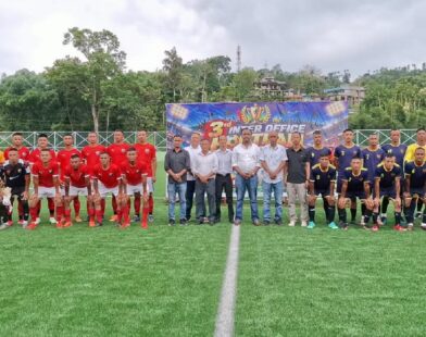 Inter-Office Football Tournament 2026 Begins in Nongpoh