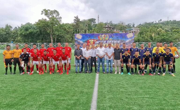 Inter-Office Football Tournament 2026 Begins in Nongpoh