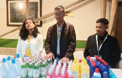 From Chemistry to Entrepreneurship: CJ Enterprise Showcases Cleaning Products in Shillong