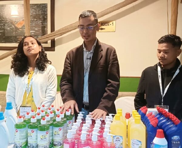 From Chemistry to Entrepreneurship: CJ Enterprise Showcases Cleaning Products in Shillong