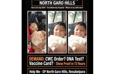 Father Seeks Police Action Over Child’s Placement, Files Complaint in North Garo Hills