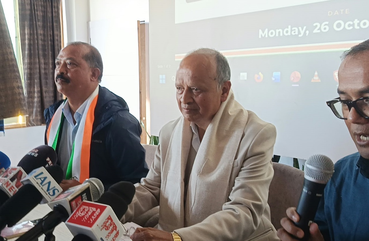Kharlukhi Says NPP Exit Was Voluntary, Keeps Congress Joining Question Open